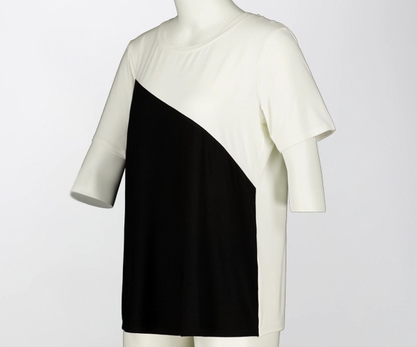 3D ghost mannequin of t-shirt Before