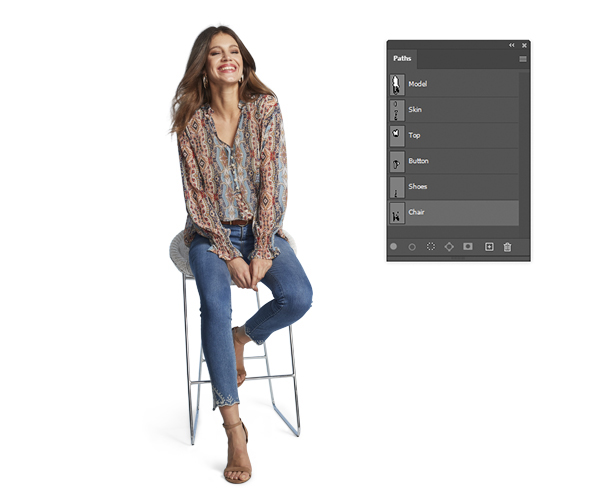Multiple clipping path After